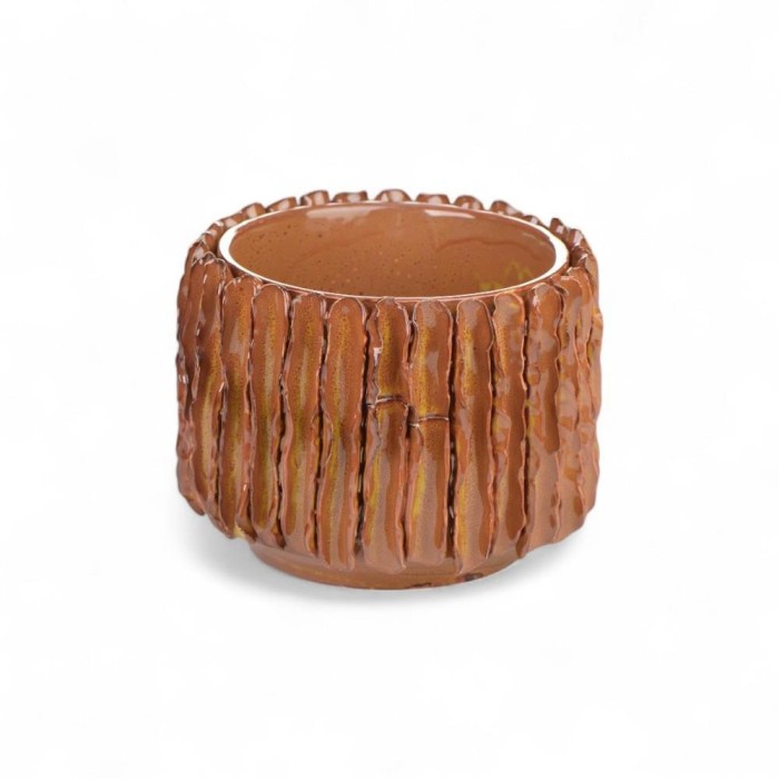 CASPO RIGATO MARRONE